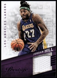 2014-15 Prestige NBA Materials Purple #13 Jordan Hill - NM-MT - Picture 1 of 2