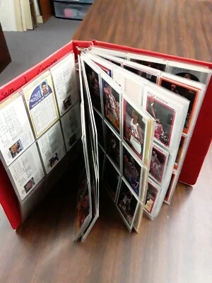 Basketball Trading Cards 31 Ultra Pro sheets full   300 random cards G+ 240403 Foto 1 de 4