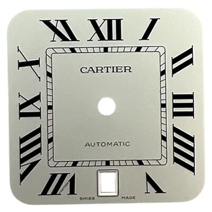 Genuine Cartier Santos 39.8mm Roman Dial Silver WSSA0018 - Picture 1 of 4