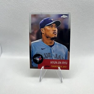2022 Topps Chrome Platinum Anniversary Hyun-Jin Ryu Toronto Blue Jays #105 - Picture 1 of 2