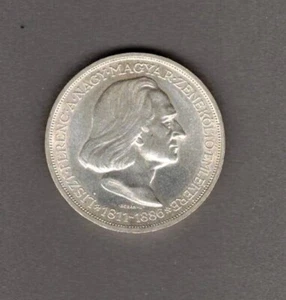 Ungarn - 2 Pengö 1936 - Franz Rakoczi - Silber -vz - Bild 1 von 2