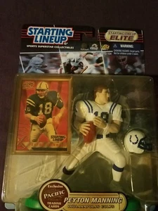2001 PEYTON MANNING ELITE STARTING LINEUP - Picture 1 of 3