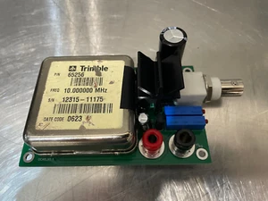 Trimble 65256 Doppel OCXO Oscillator 10MHz mit Beschaltung und Abgleich auf RB - Bild 1 von 12