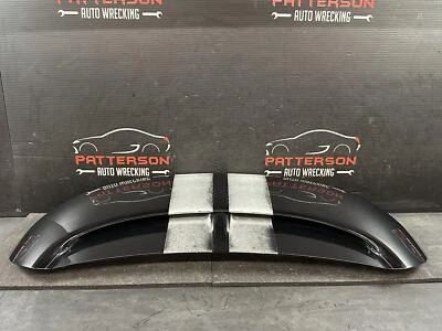 12-15 MINI COOPER COUPE REAR UPPER ROOF MOUNTED SPOILER WING BLACK - Image 1 of 4