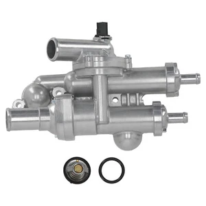 Engine Coolant Thermostat Housing for Jeep Patriot Compass 2.0L 2.4L 6508355AA - Picture 1 of 11