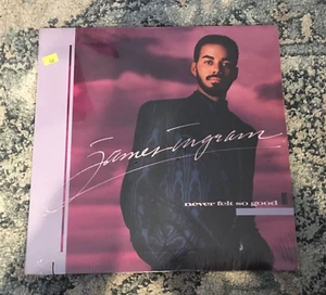 James Ingram - Never Felt So Good Vinyl LP 1986 Qwest 25424-1 SEALED - Picture 1 of 2