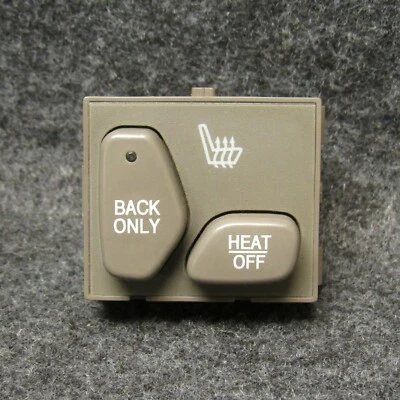 2000 - 2005 凯迪拉克德维尔加热座椅开关按钮 25680199 MD 小麦 60765  — 第 1/3 张图片