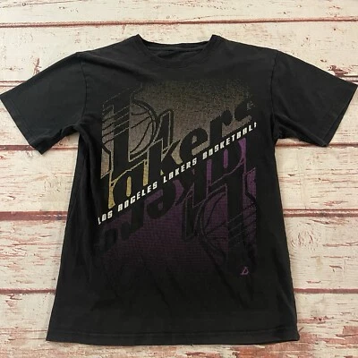 Los Angeles Lakers NBA UNK Black White Men’s T-Shirt  Size Small - Image 1 of 4