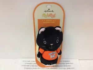 Hallmark Itty Bittys Cubby mit Sammelkarte neu auf Karte nicht mehr produziert schwarze Katze - Bild 1 von 2