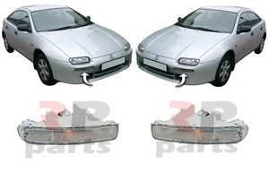 FOR MAZDA 323 F 1994-1998 NEW FRONT BUMPER SIDE INDICATOR REPEATER PAIR SET - Picture 1 of 8