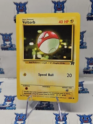 Voltorb 69/82 Team Rocket Pokemon - LP - Image 1 of 2