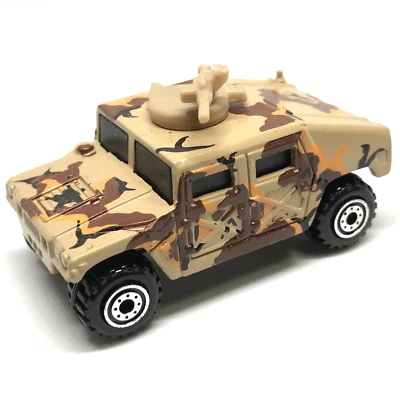 Hot Wheels Hummer 1991/1993 #188 Light Brown/Dark Brown Made in Malaysia - Image 1 of 4