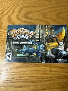 Ratchet & Clank: Going Commando (PS2, 2003) AUTHENTIC MANUAL ONLY - Picture 1 of 9