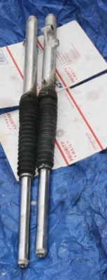 1984 SUZUKI DR 250 OEM FRONT FORK'S  NICE ! - Image 1 of 4