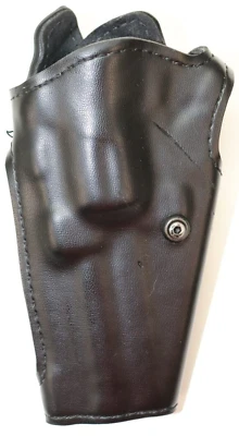 Safariland Black Leather Ruger Holster 2752 GP100 FXD SIGHT LEFT E631 - Image 1 of 4