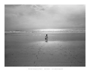Poster stampa artistica paesaggio urbano Joe on the Beach Henri Silberman 19,75x15,75 - Foto 1 di 1