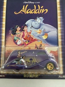 Aladdin Deco Delivery Disney Hot Wheels Pop Culture 2 of 5 - Picture 1 of 3