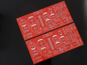 Ein Paar 6DJ8 (E88CC) Röhrenvorverstärker Platine nackte Leiterplattenbasis auf D.Klimo (B7-12) - Bild 1 von 2