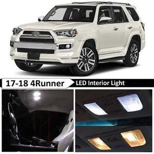 For 2017 2018 Toyota 4Runner White Interior License Plate LED Lights Package Kit - Bild 1 von 11