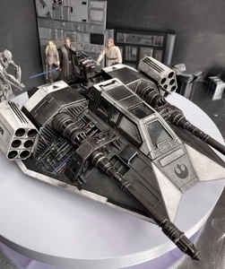 Star Wars Rebel Snowspeeder Midnight Raptor X9 Collector Andor Exclusive Custom - Picture 1 of 24