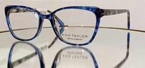 Original ANN TAYLOR ATP828 C01 Brille PERIWINKLE Neu Kunststoff 48-16-130 BLAU - Bild 1 von 13