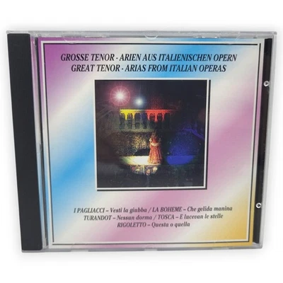 Grosse Tenor Arien aus Italienischen Opern I Pagliacci Turandot La Boheme CD - Bild 1 von 4