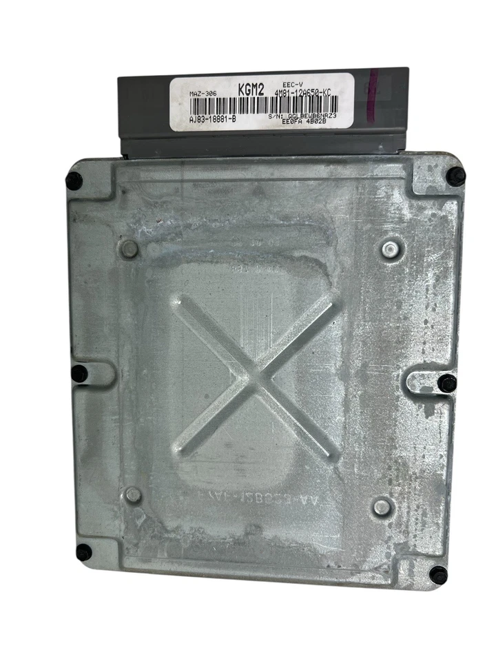 Módulo de computador motor ECU ECM Mazda6 3.0L 2004 fabricante de equipamento original 4M81-12A650-KC - Imagem 1 de 1