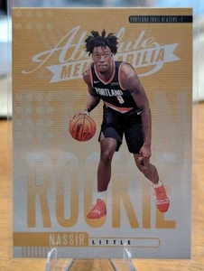 2019-20 Panini Absolute Memorabilia - Rookies Yellow Nassir Little #20 (RC) - Picture 1 of 2