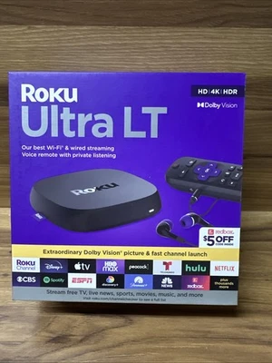 Nuevo reproductor multimedia de transmisión de 4 núcleos Roku Ultra LT HD/4K/HDR Dolby Vision Foto 1 de 4