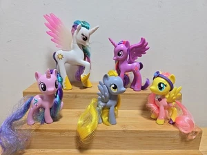 My little Pony G4 Brushable Lot Fluttershy Celestia Derpy Starlight Glimmer More - Bild 1 von 8