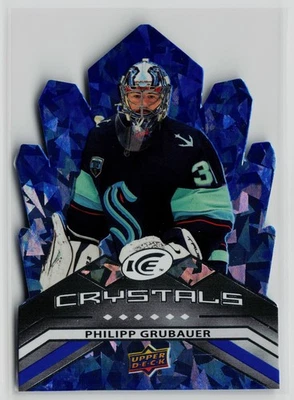Philipp Grubauer - 2021-22 Upper Deck Ice Ice Crystals #IC-26 Seattle Kraken - Image 1 of 2