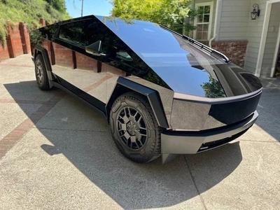 Cybertruck DIY PPF Paint Protection Film Wrap Color Change Gloss Piano Black - Image 1 of 4