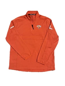 Suéter Adidas Climalite Bucknell Bisonte Cuarto Cremallera - Hombre’s Med. Naranja - Imagen 1 de 7