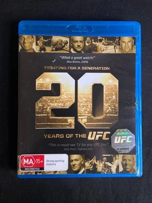 20 Years of The UFC Documentary Blu-Ray - Free Postage - Image 1 of 2