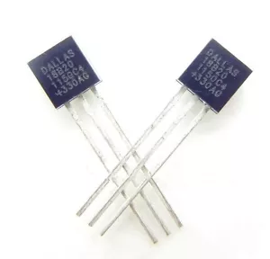 5 STCK. DALLAS DS18B20 18B20 BIS-92 Thermometer Temperatursensor - Bild 1 von 1