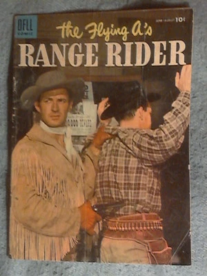 Cómics de Dell The Flying A's Range Rider 10 de junio a agosto de 1955 Foto 1 de 4