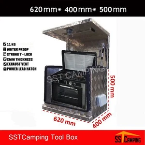 Ventilated Generator Aluminium ToolBox Air Vent Ute Trailer Caravan New Genera ! - Picture 1 of 12