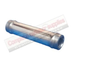 Conector de manguera de radiador de aluminio / tubo / ensamblador 16 mm OD x 60 mm de largo - Imagen 1 de 2