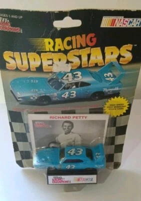 Racing Champions 1:64  #43 Richard Petty NASCAR Plymouth Superbird HEMI - Image 1 of 4