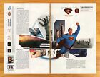 2006 Superman Returns Xbox 360 PS2 Print Ad/Poster Movie Video Game Promo Art