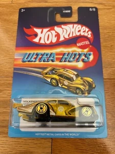 2024 HOT WHEELS HERITAGE ULTRA HOTS VOLKSWAGEN KAFER RACER Spectraflame Gold - Picture 1 of 2