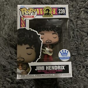 Funko Pop Rocks Jimi Hendrix Exclusive Figure NAPOLEONIC HUSSAR JACKET #239