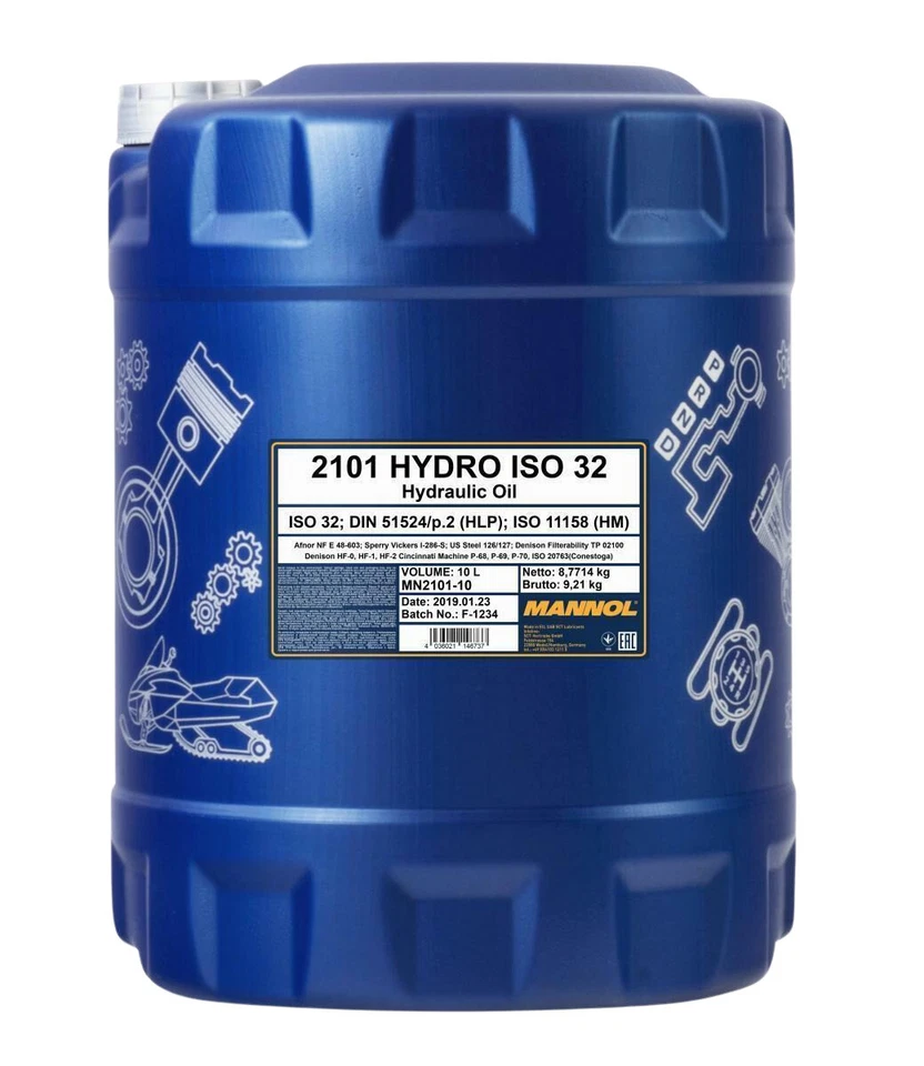 Mannol Hydro ISO 32 (MN2101-10) 10L Hydraulik Öl