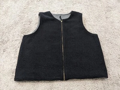 Винтажный мужской двусторонний жилет Marsh Landing большой 100% полиэстер - Изображение 1 из 4