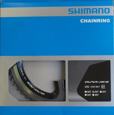 Shimano Dura Ace FC-9000 52T & 38T Chainring Set - Image 1 of 2