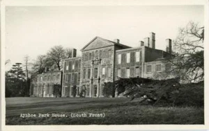 REAL PHOTO POSTCARD OF ANYHOE PARK HOUSE, (NEAR BANBURY), NORTHAMPTONSHIRE - Picture 1 of 2