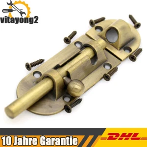 Türriegel Schlossriegel Verriegelung Schieberiegel Möbelriegel Bolzenriegel - Bild 1 von 8