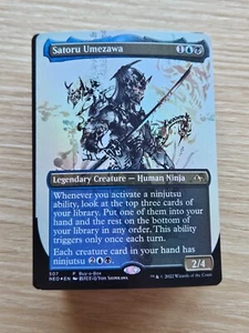 Custom Commander Deck ~ Ninjas ~ Satoru Umezawa ~ EDH MtG 100 Card Deck - Picture 1 of 4