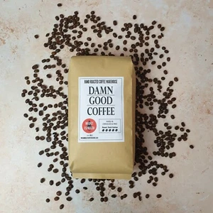 Damn Good Coffee - Rocket Espresso Blend Fresh Coffee Beans (Italian Roast) 1kg - Picture 1 of 6