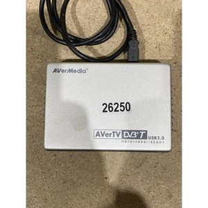 AverMedia A800 DVB-T Video Capture Device Silver Portable HDTV 1080i Ready USB - Picture 1 of 8